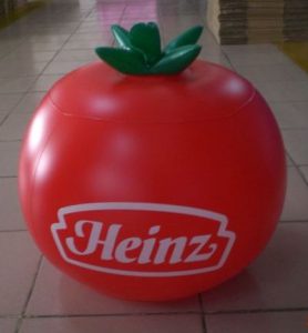 Inflatable tomato